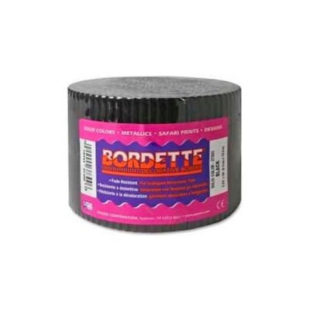 PACON CORPORATION Pacon® Bordette® Decorative Border, 2-1/4" x 50', Black, 1 Roll 37304